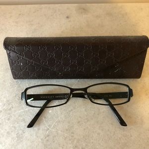 Gucci framed glasses